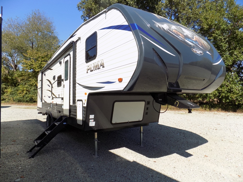 puma fifth wheel toy hauler